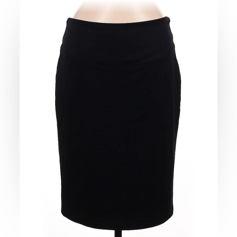NWOT Michael Kors Slit-Back Black Pencil Skirt